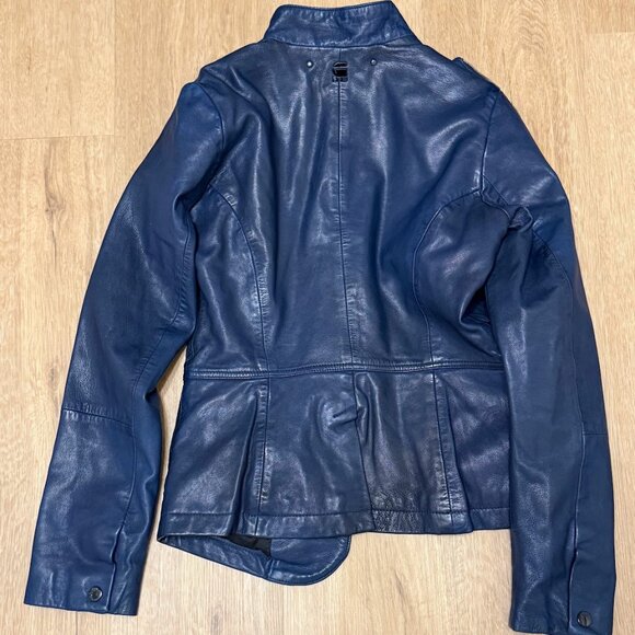 G-Star Raw. Rimu Leather Blazer. XXS - Picture 3 of 4
